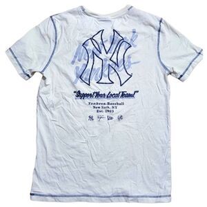 new york yankees support your local team new era baseball shirt SZ M